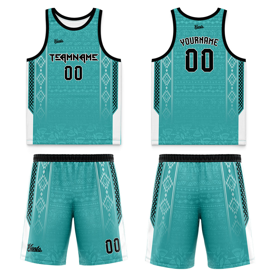 Custom Aqua Blue Wide Shoulder Basketball Jersey, Breathable Mesh Team Uniform for Adult & Yout