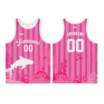 Custom Orange Wide Shoulder Basketball Jersey, Breathable Mesh Team Uniform for Adult & Yout