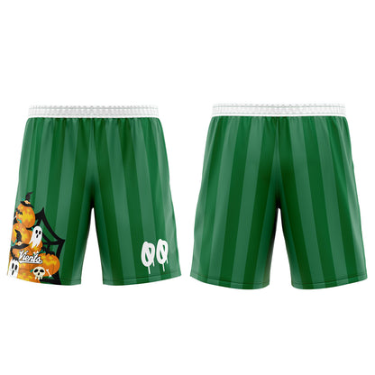 Custom Green Wide Shoulder Basketball Jersey, Breathable Mesh Team Uniform for Adult & Yout