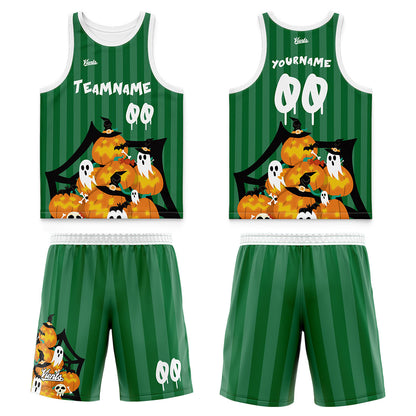 Custom Green Wide Shoulder Basketball Jersey, Breathable Mesh Team Uniform for Adult & Yout