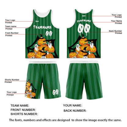 Custom Green Wide Shoulder Basketball Jersey, Breathable Mesh Team Uniform for Adult & Yout