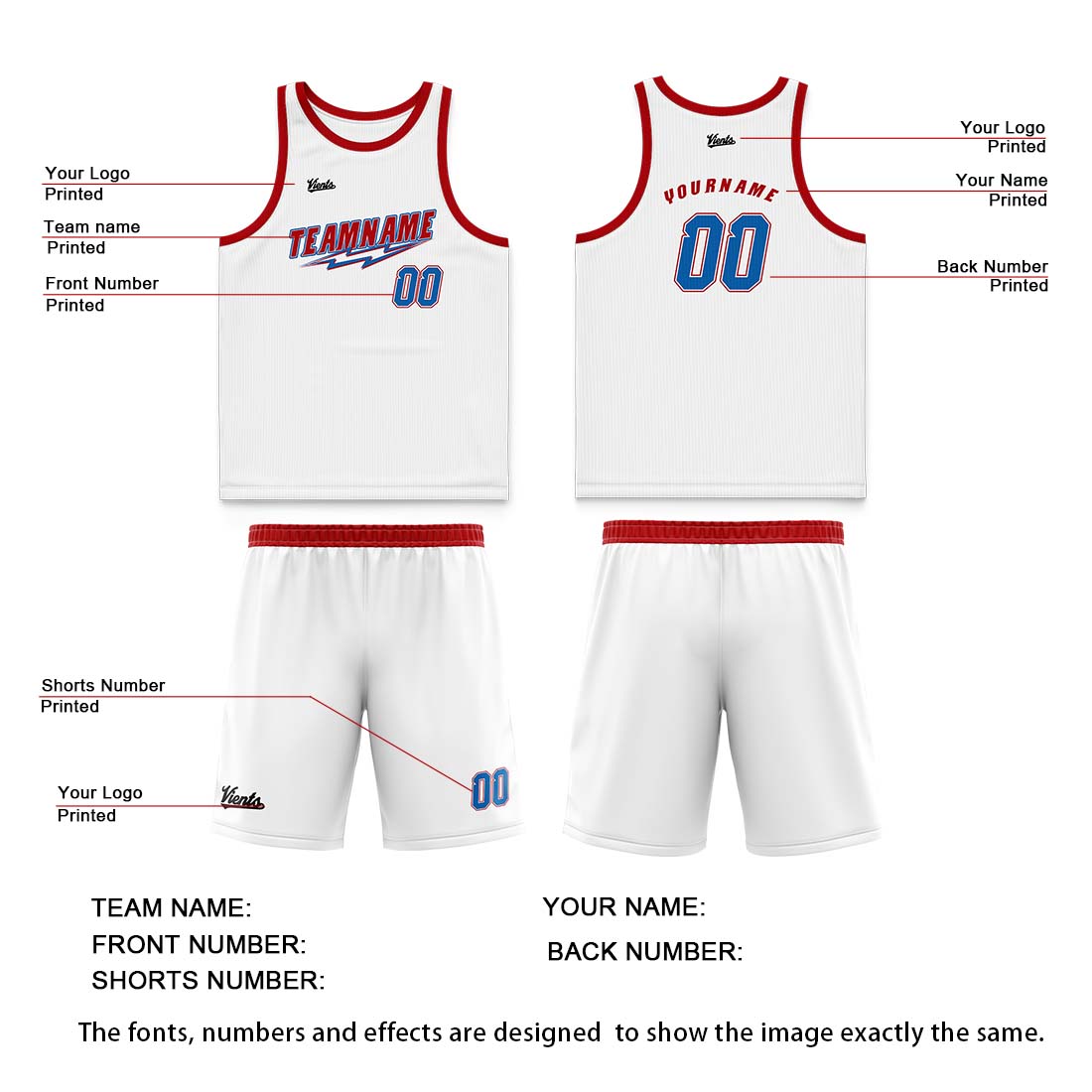 Custom Red Light Beige Wide Shoulder Basketball Jersey, Breathable Mesh Team Uniform for Adult & Yout