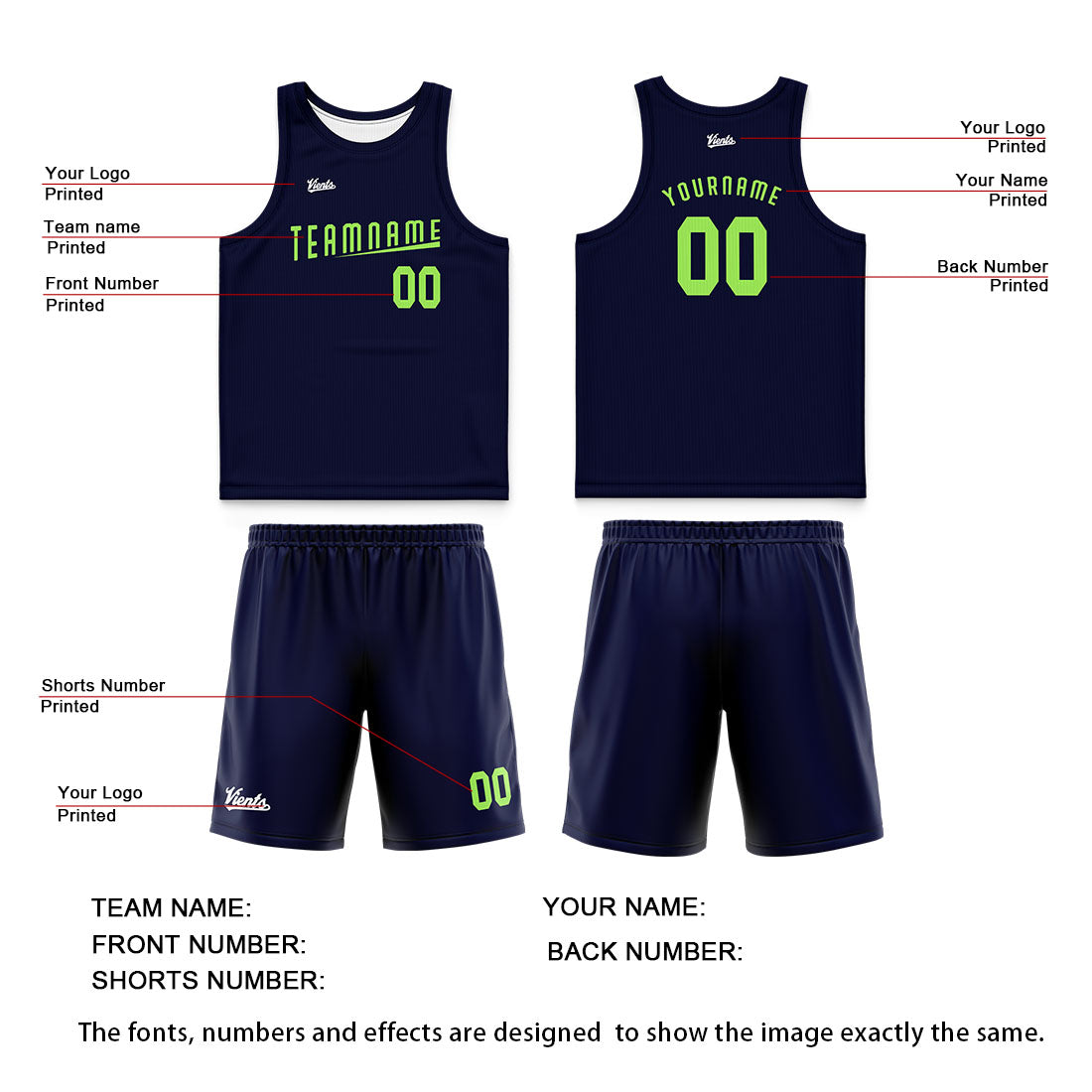 Custom Dark Blue Gray Green Wide Shoulder Basketball Jersey, Breathable Mesh Team Uniform for Adult & Yout