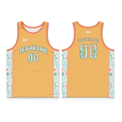 Custom Light Blue Pink Wide Shoulder Basketball Jersey, Breathable Mesh Team Uniform for Adult & Yout