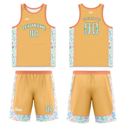 Custom Light Blue Pink Wide Shoulder Basketball Jersey, Breathable Mesh Team Uniform for Adult & Yout