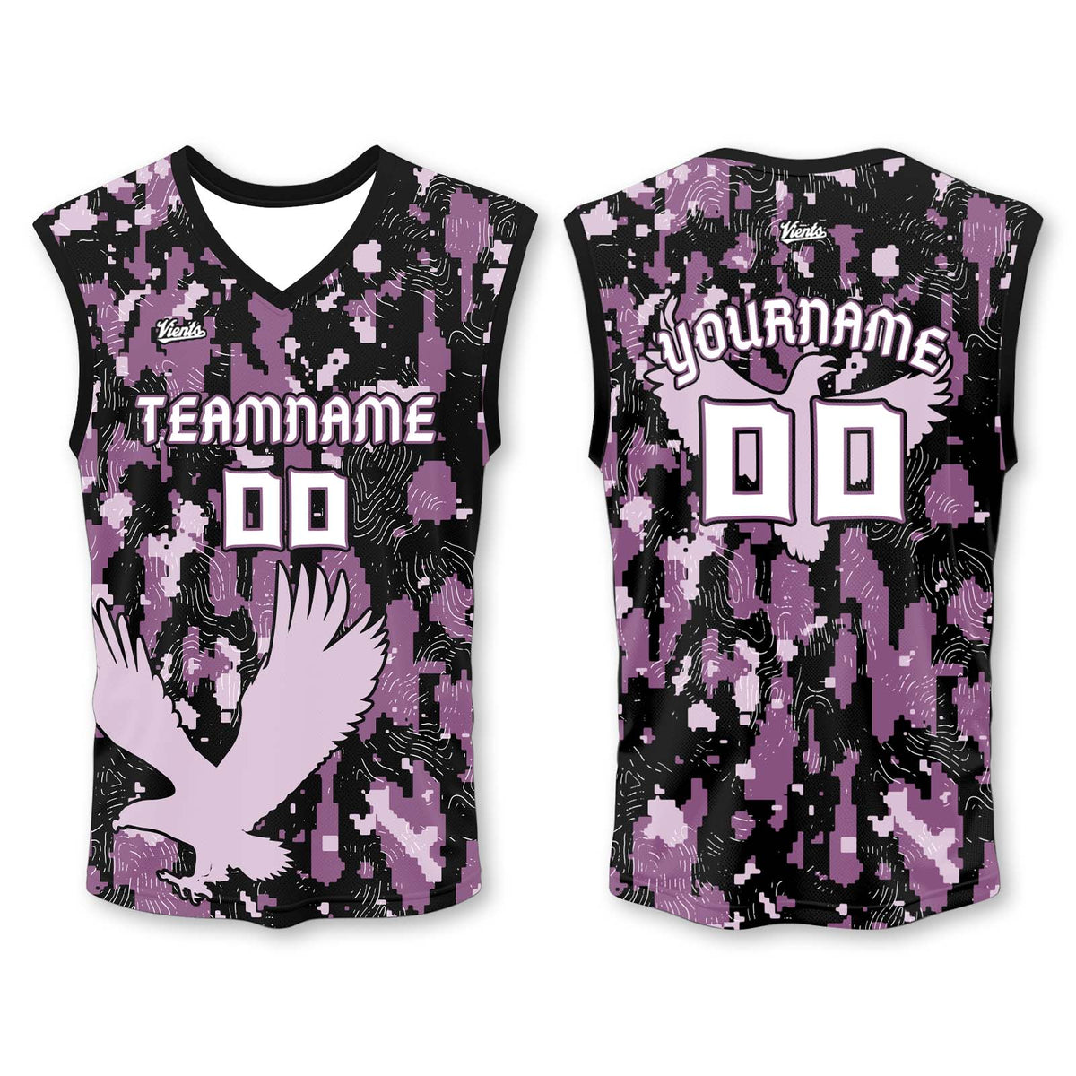 Custom Purple Black Wide Shoulder Basketball Jersey - Breathable Mesh Team Uniform for Adult & Yout
