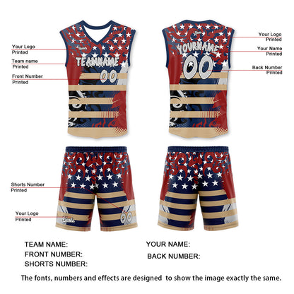 Custom Blue Orange White Thin Strap Basketball Jersey, Breathable Mesh Training Uniform for Adults & Youth