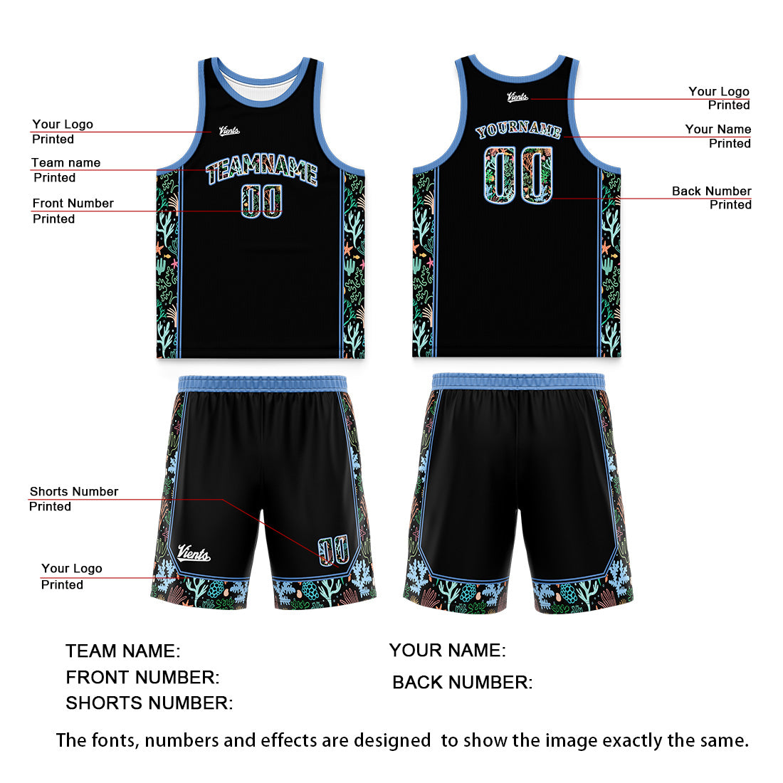 Custom Aqua Blue Orange Wide Shoulder Basketball Jersey, Breathable Mesh Team Uniform for Adult & Yout