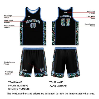Custom Aqua Blue Orange Wide Shoulder Basketball Jersey, Breathable Mesh Team Uniform for Adult & Yout