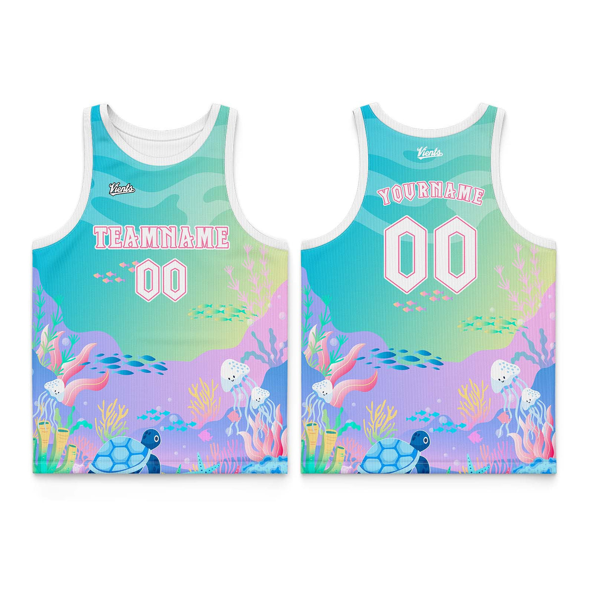 Custom Green Wide Shoulder Basketball Jersey, Breathable Mesh Team Uniform for Adult & Yout