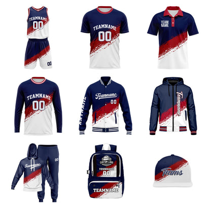 Custom Brush Basketball Suit Kids Adults Personalized Jersey