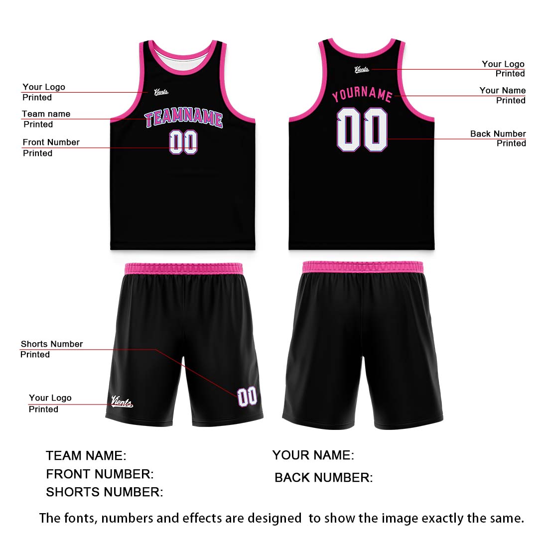 Custom Black Gold Wide Shoulder Basketball Jersey, Breathable Mesh Team Uniform for Adult & Yout