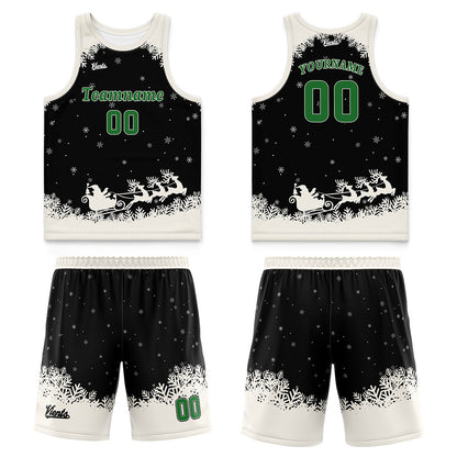 Custom Black White Wide Shoulder Basketball Jersey, Breathable Mesh Team Uniform for Adult & Yout