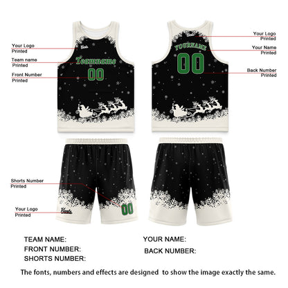 Custom Black White Wide Shoulder Basketball Jersey, Breathable Mesh Team Uniform for Adult & Yout