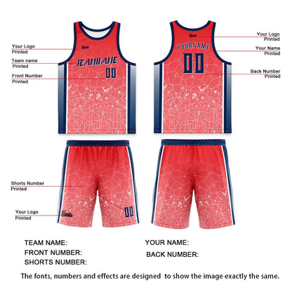 Custom Purple Orange White Wide Shoulder Basketball Jersey, Breathable Mesh Team Uniform for Adult & Yout