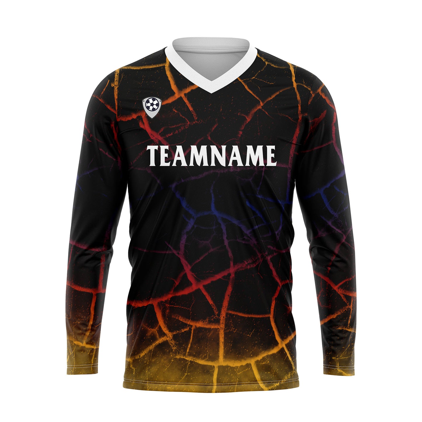 Custom Orange Basketball Soccer Football Shooting Long T-Shirt for Adults and Kids