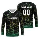 Custom Yellow Green Basketball Soccer Football Shooting Long T-Shirt for Adults and Kids