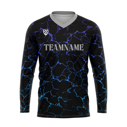 Custom Black Gray Basketball Soccer Football Shooting Long T-Shirt for Adults and Kids