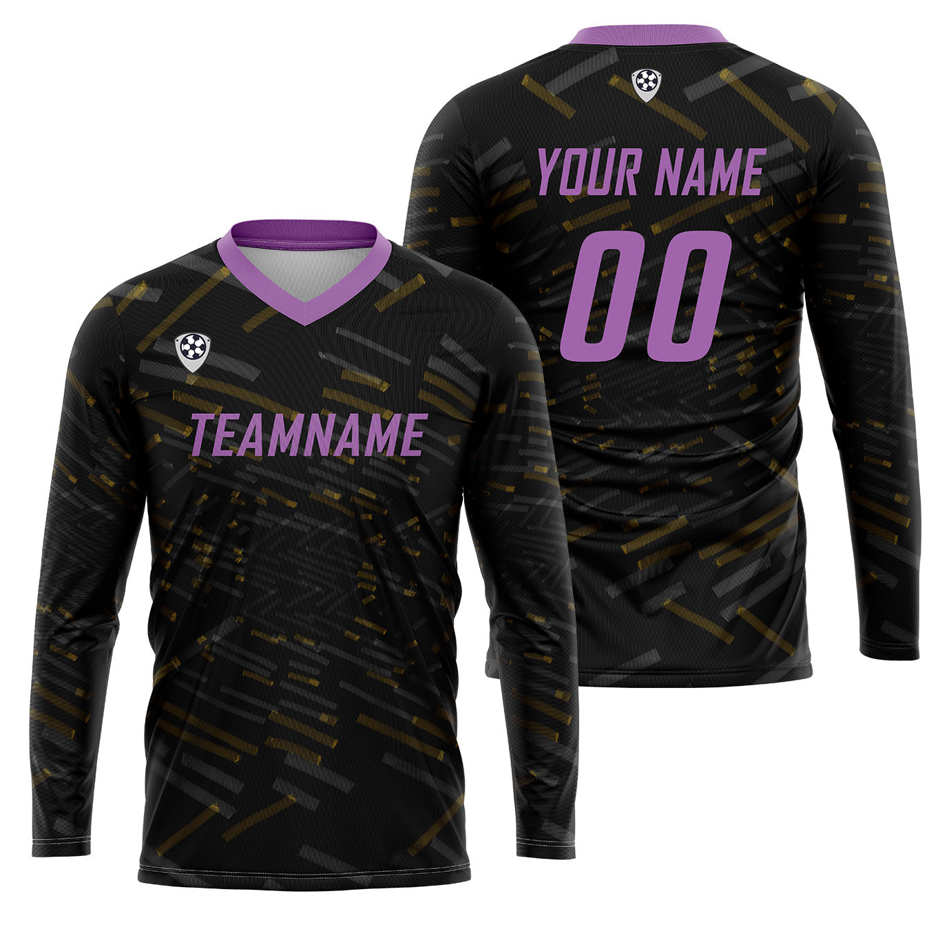 Custom Yellow Purple Basketball Soccer Football Shooting Long T-Shirt for Adults and Kids