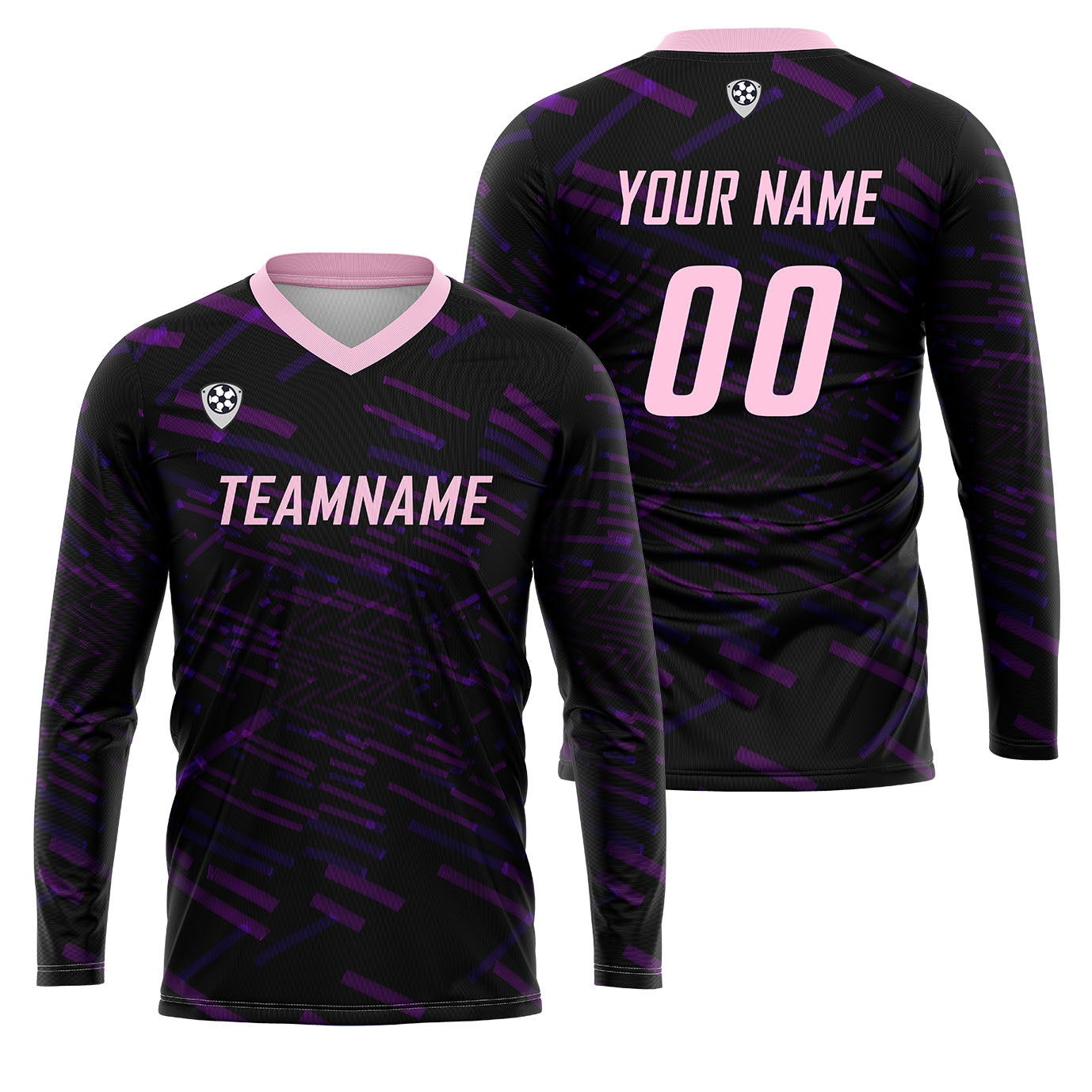 Custom Purple Orange Basketball Soccer Football Shooting Long T-Shirt for Adults and Kids