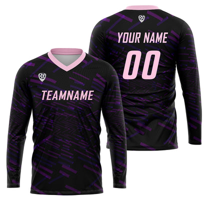 Custom Purple Orange Basketball Soccer Football Shooting Long T-Shirt for Adults and Kids