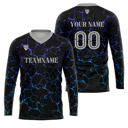 Custom Black Gray Basketball Soccer Football Shooting Long T-Shirt for Adults and Kids
