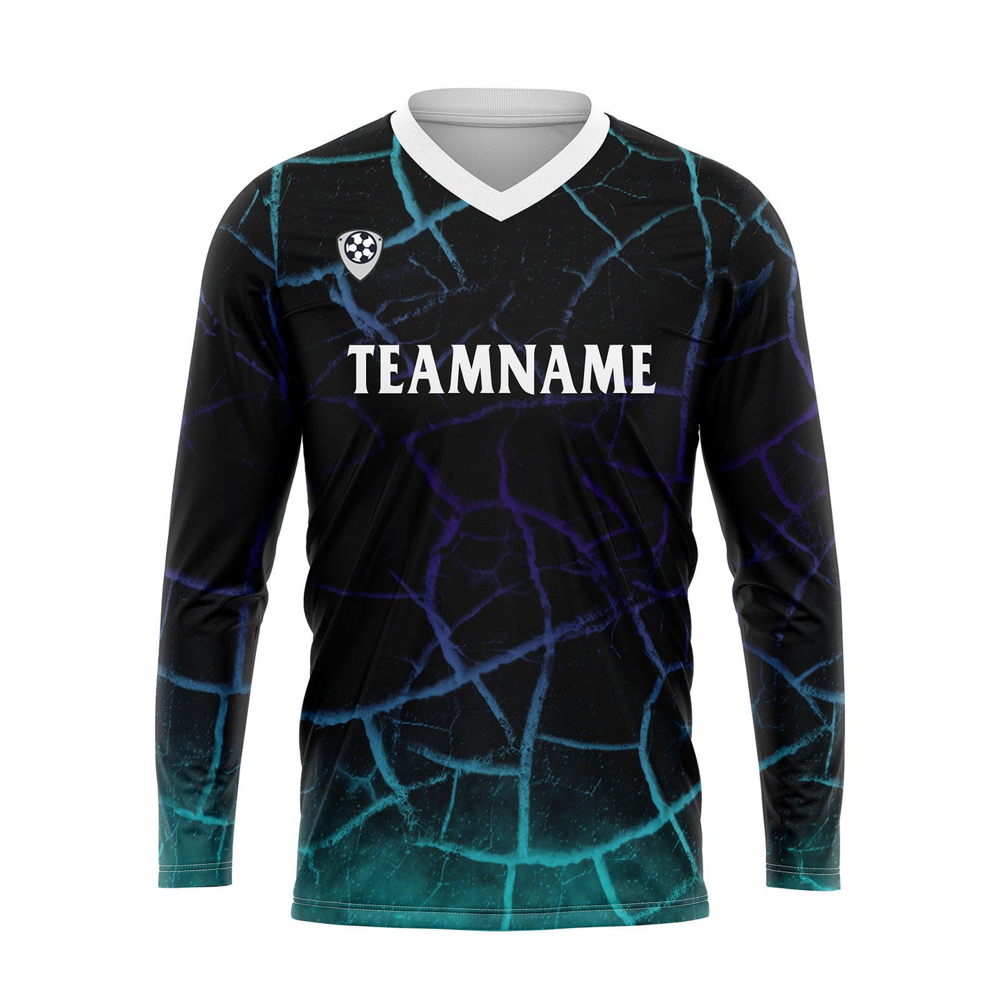 Custom Green Basketball Soccer Football Shooting Long T-Shirt for Adults and Kids