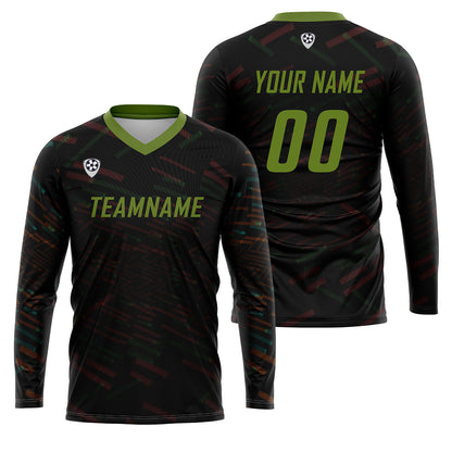 Custom Orange Olive Green Basketball Soccer Football Shooting Long T-Shirt for Adults and Kids