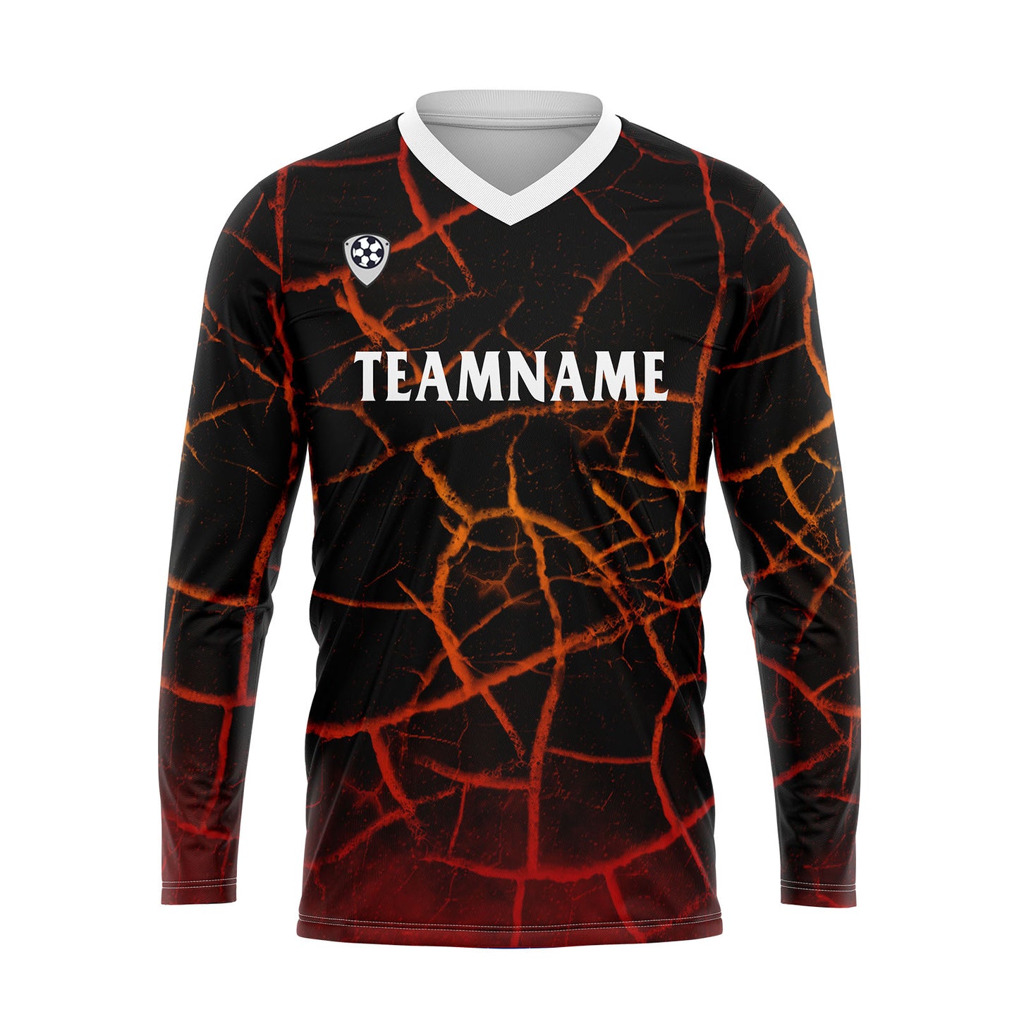 Custom Red Basketball Soccer Football Shooting Long T-Shirt for Adults and Kids