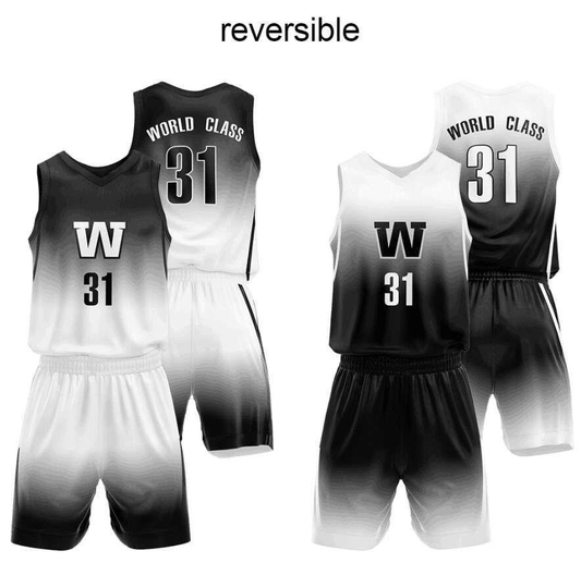 custom reversible basketball jersey WORLD CLASS