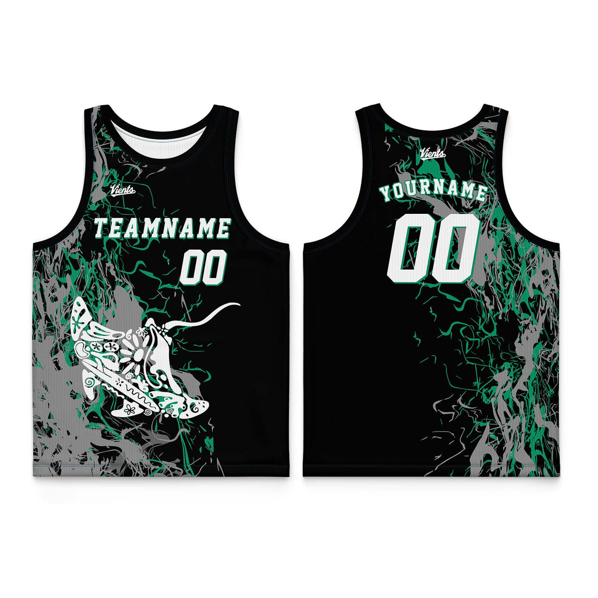 Custom Black Orange Wide Shoulder Basketball Jersey, Breathable Mesh Team Uniform for Adult & Yout