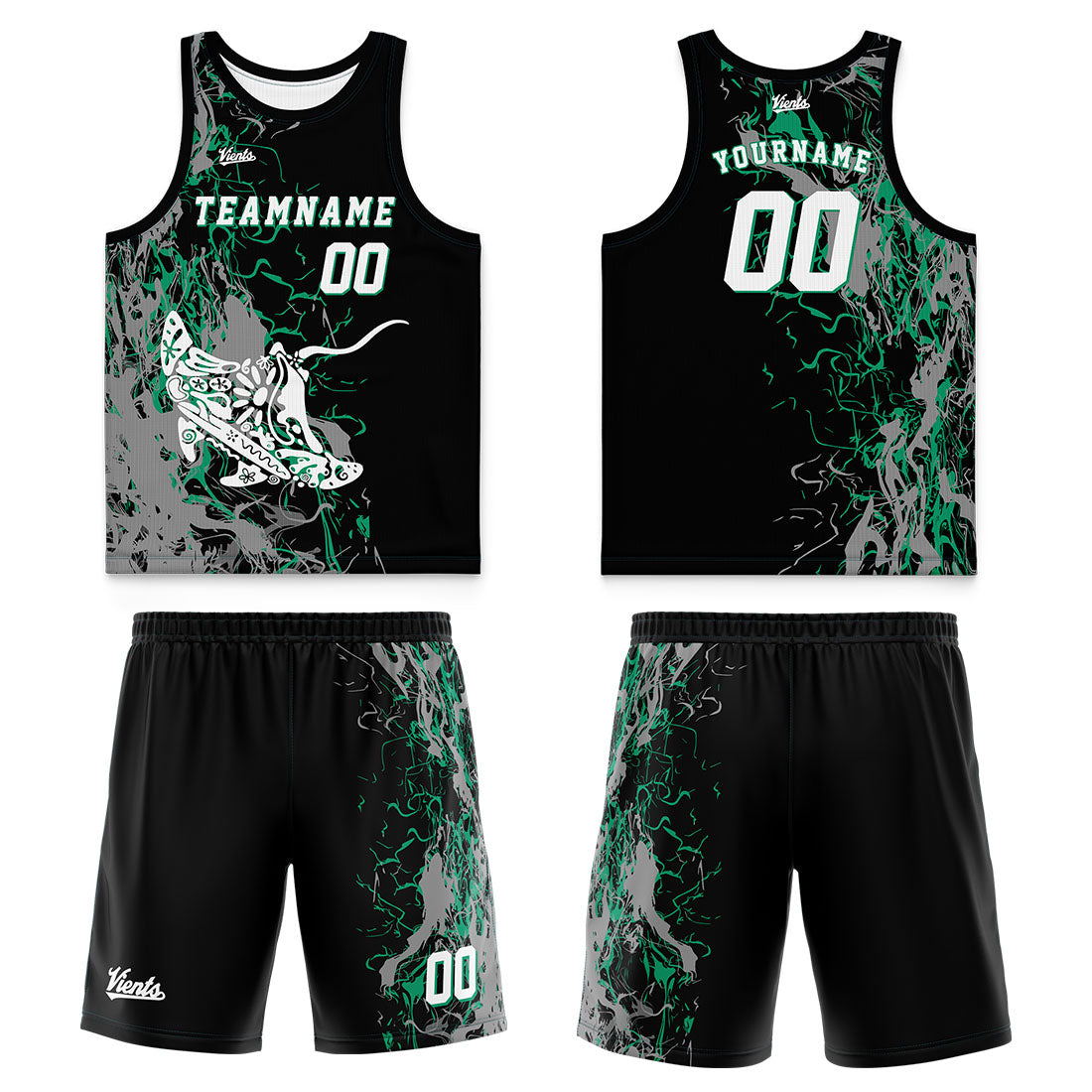 Custom Black Orange Wide Shoulder Basketball Jersey, Breathable Mesh Team Uniform for Adult & Yout