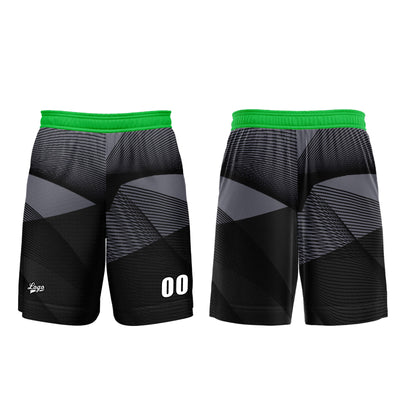 Custom Black Green Basketball Jersey Uniform Suit Printed Your Logo Name Number
