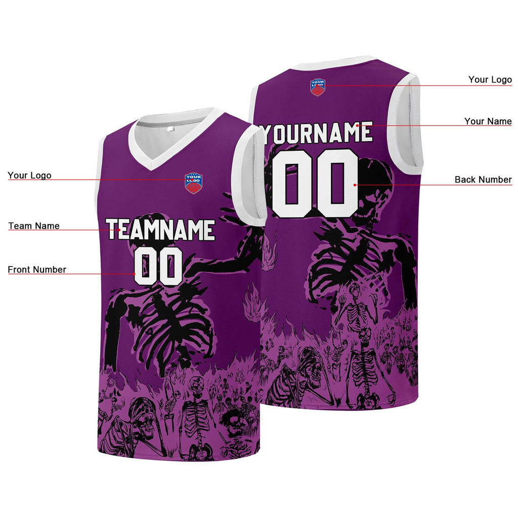 Custom basketball jersey for men and women. Stitched and printed name, number and logo