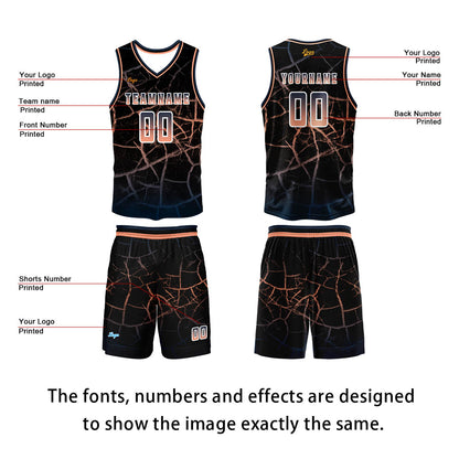 Custom Flesh Basketball Jersey Uniform Suit Printed Your Logo Name Number