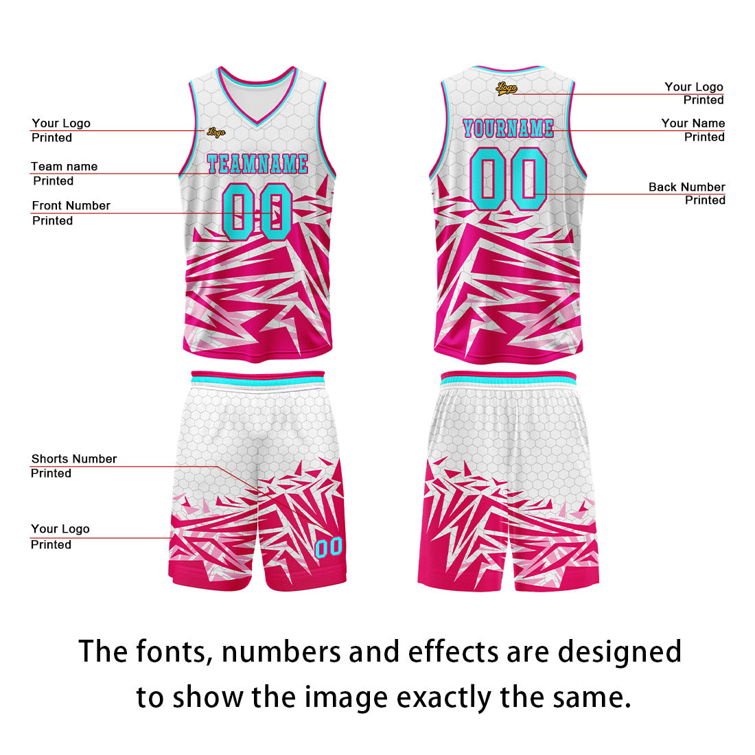 Custom Powder Blue Basketball Jersey Uniform Suit Printed Your Logo Name Number