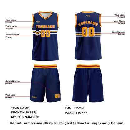 Custom Blue Yellow White Red Basketball Jersey Uniform Suit Printed Your Logo Name Number