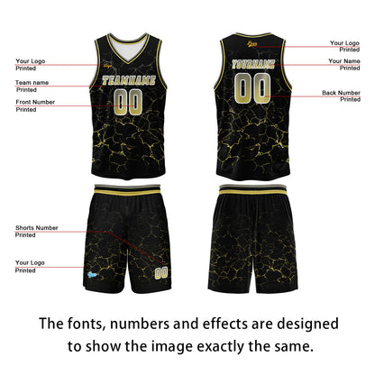 Custom Yellow Basketball Jersey Uniform Suit Printed Your Logo Name Number