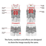 Custom White Black Basketball Jersey Uniform Suit Printed Your Logo Name Number