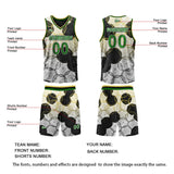 Custom Black Yellow Reversible Basketball Suit for Adults and Kids Personalized Jersey