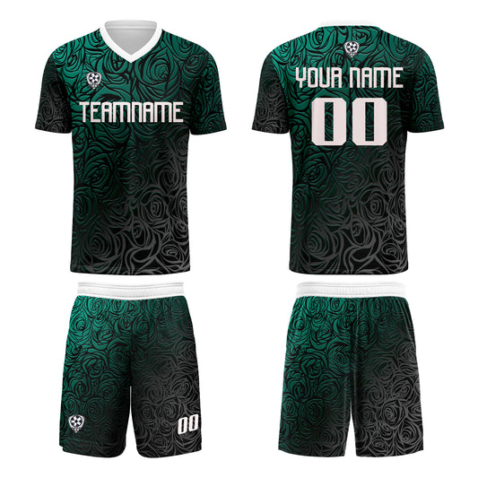 Custom Cyan Silver Uniform Jersey Kids Adults Personalized Set Jersey Shirt