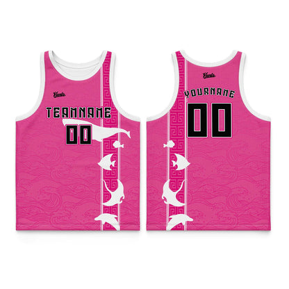 Custom Yellow Wide Shoulder Basketball Jersey, Breathable Mesh Team Uniform for Adult & Yout