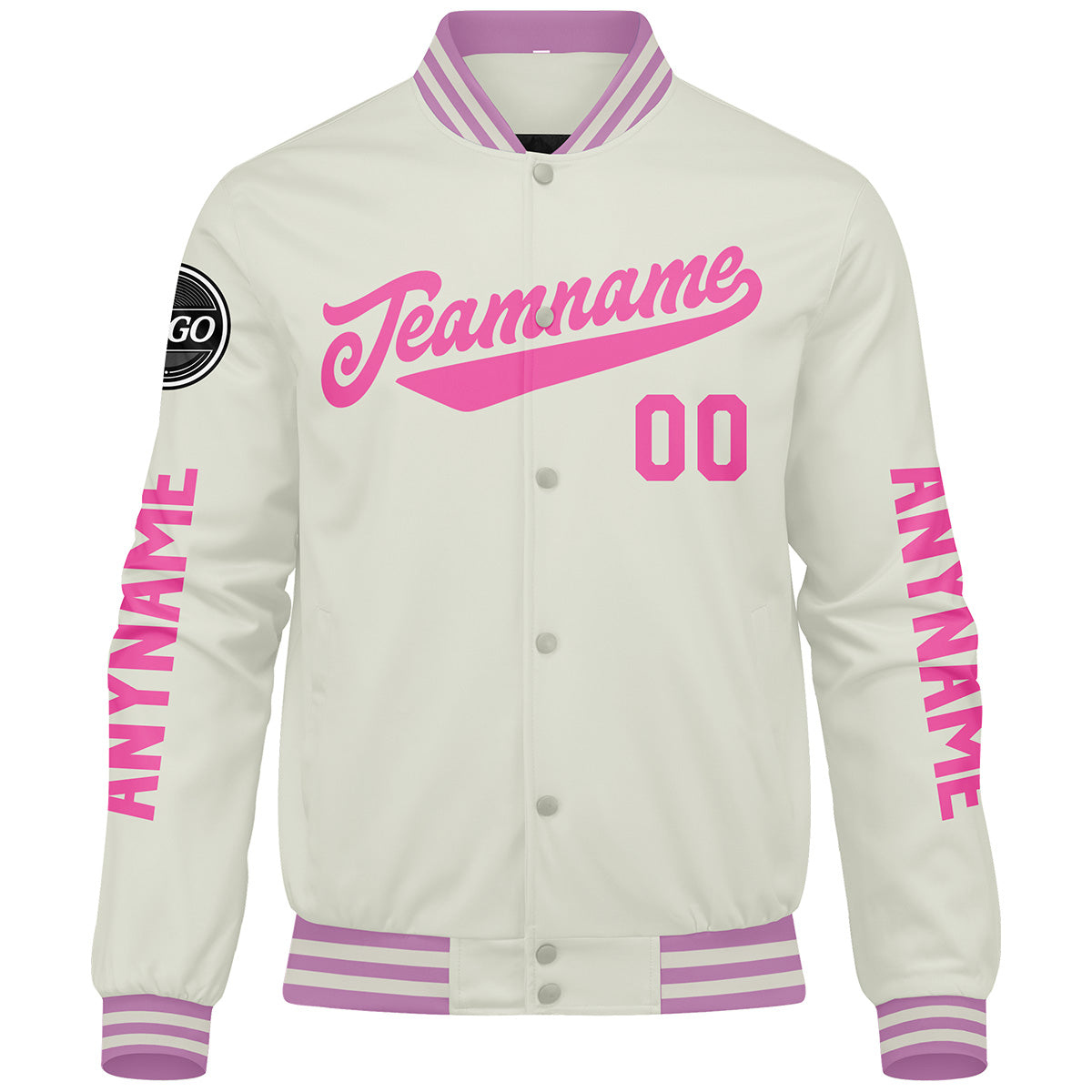 Custom Cream Varsity Jackets for Men Women Youth Personalized Letterman Jackets