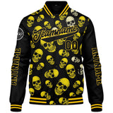 Custom Yellow Varsity Jackets for Men Women Youth Personalized Letterman Jackets