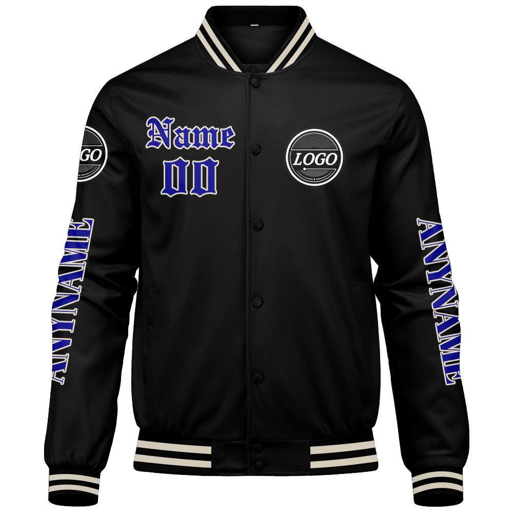 Custom Royal Varsity Jackets for Men Women Youth Personalized Letterman Jackets