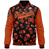 Custom Orange Varsity Jackets for Men Women Youth Personalized Letterman Jackets