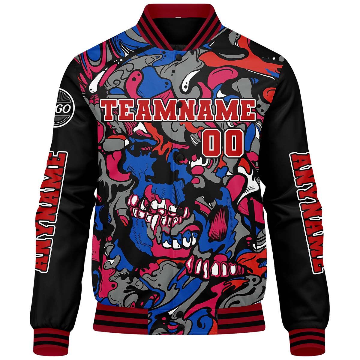 Custom Red Royal Varsity Jackets for Men Women Youth Personalized Letterman Jackets