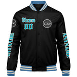 Custom Light Blue Varsity Jackets for Men Women Youth Personalized Letterman Jackets