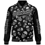 Custom Grey Varsity Jackets for Men Women Youth Personalized Letterman Jackets