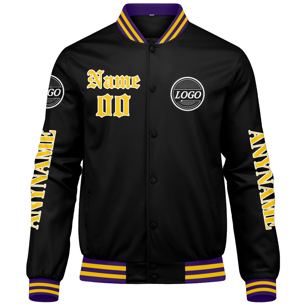 Custom Yellow Varsity Jackets for Men Women Youth Personalized Letterman Jackets